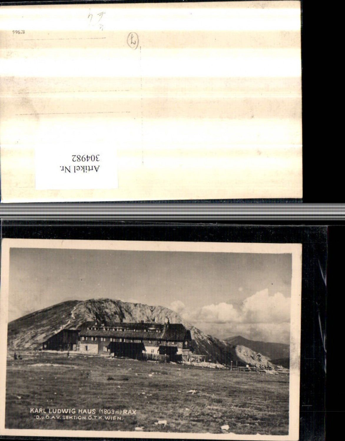 304982,Rax Karl Ludwig-Haus Berghütte b. Prein