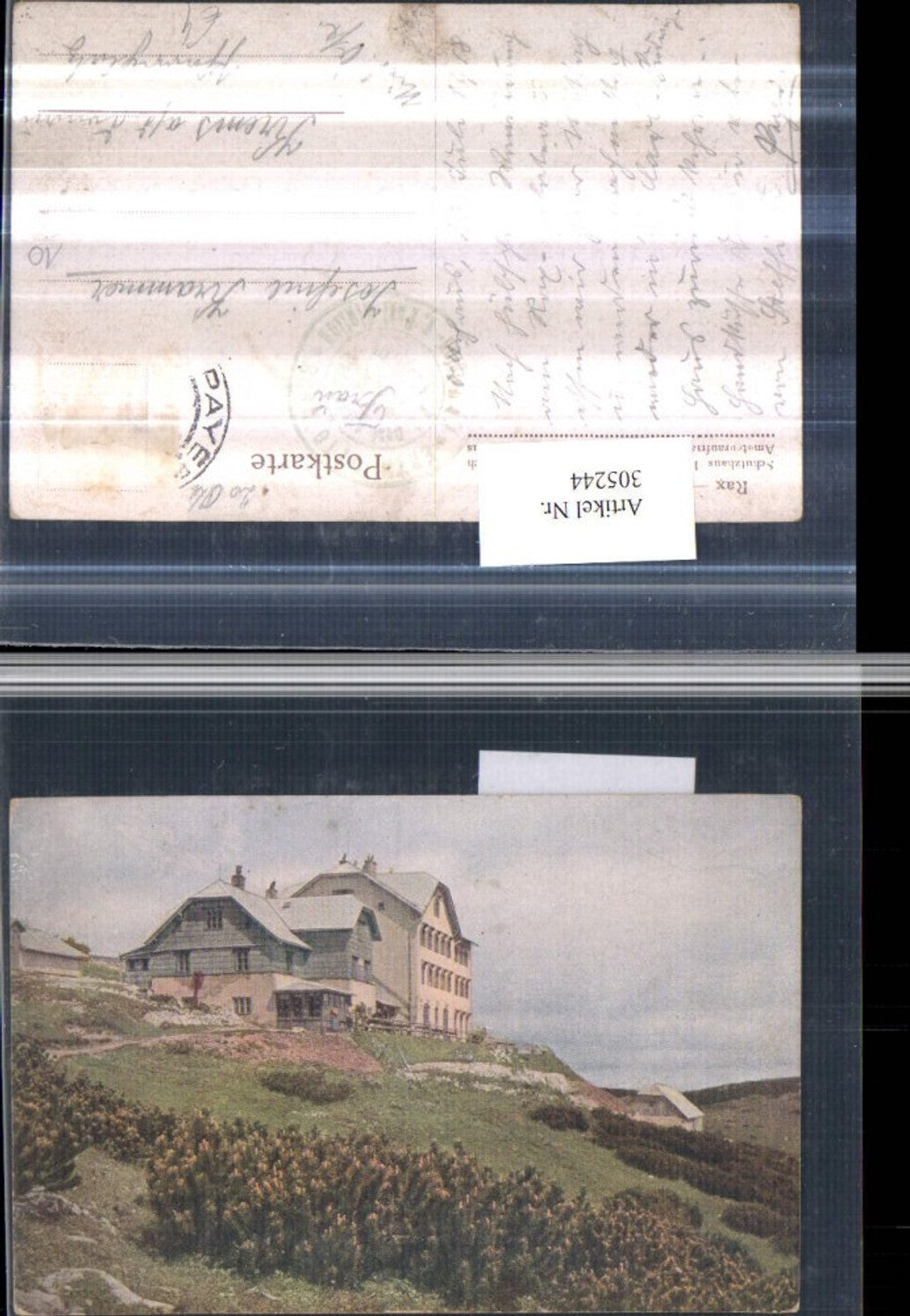 305244,Rax Erzherzog Otto Schutzhaus Berghütte b. Reichenau