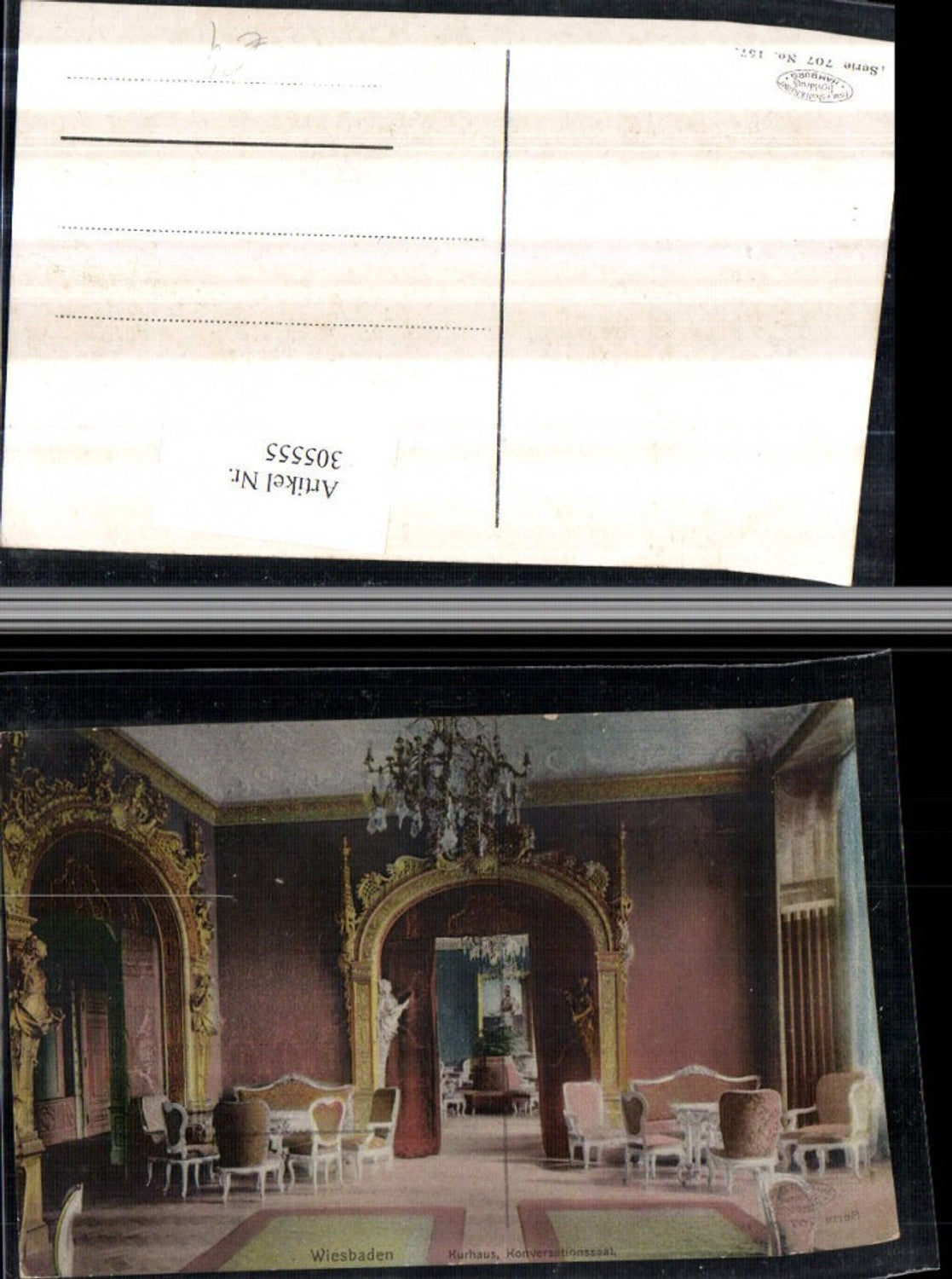 305555,Wiesbaden Kurhaus Konversationssaal Innenansicht