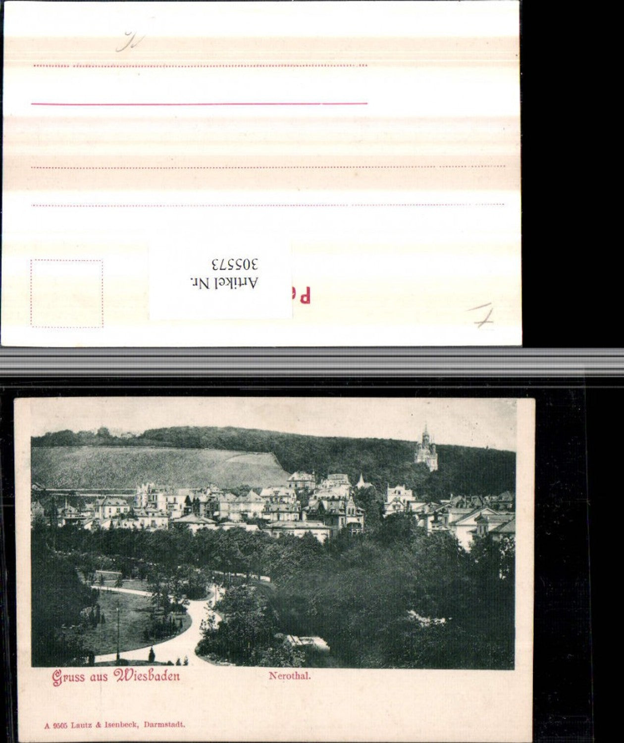 305573,Gruß aus Wiesbaden Nerothal Totale