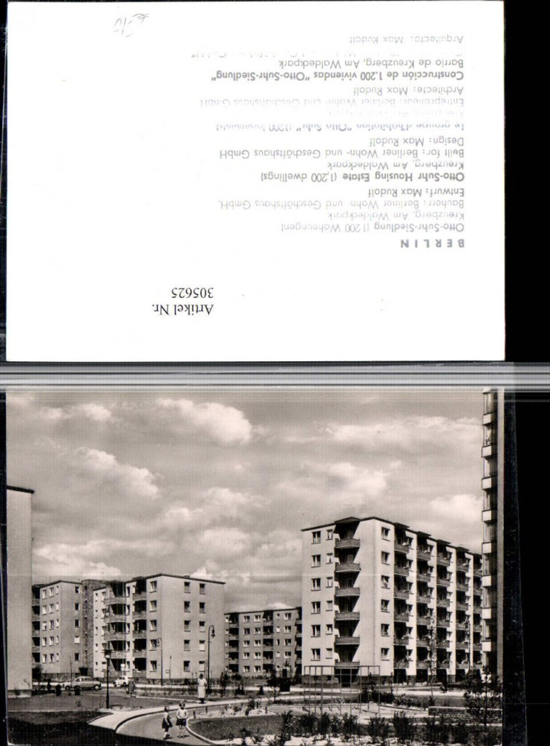 305625,Berlin Otto-Suhr-Siedlung Wohnhäuser