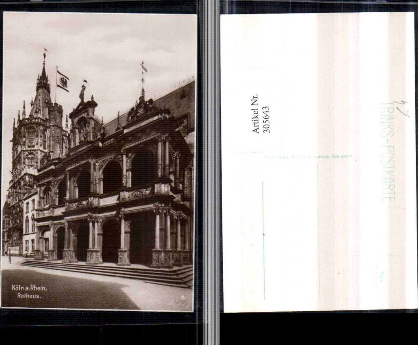 305643,Köln am Rhein Rathaus
