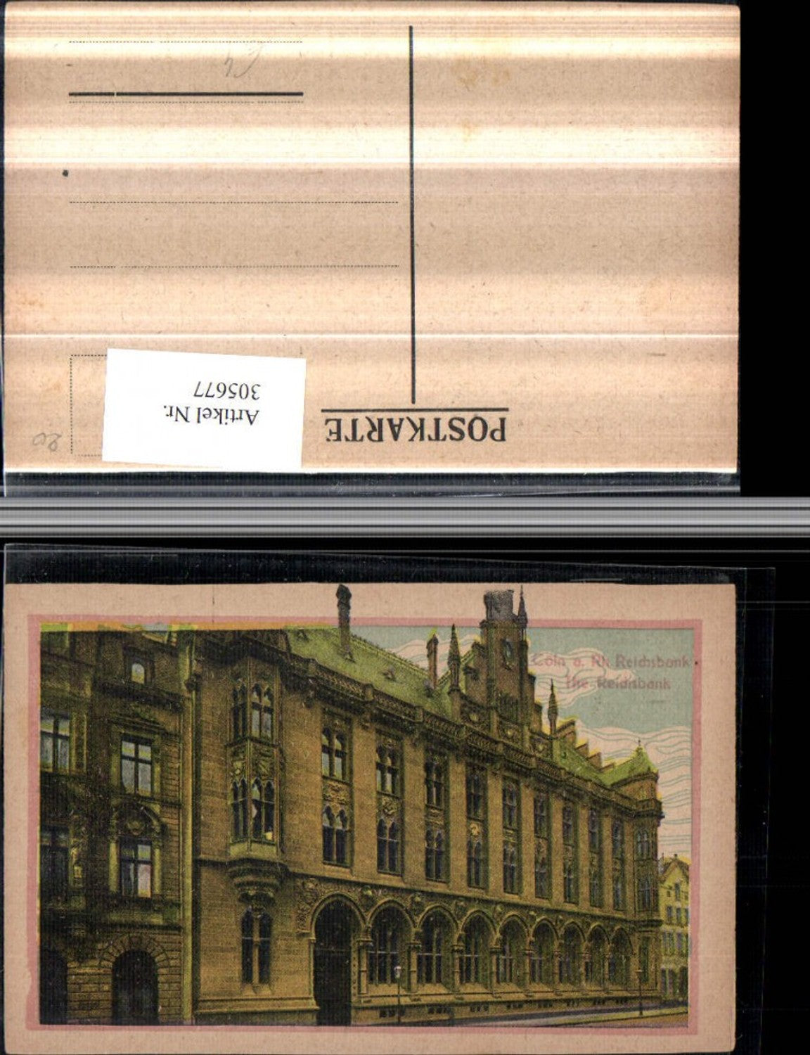 305677,Köln am Rhein Reichsbank Gebäude