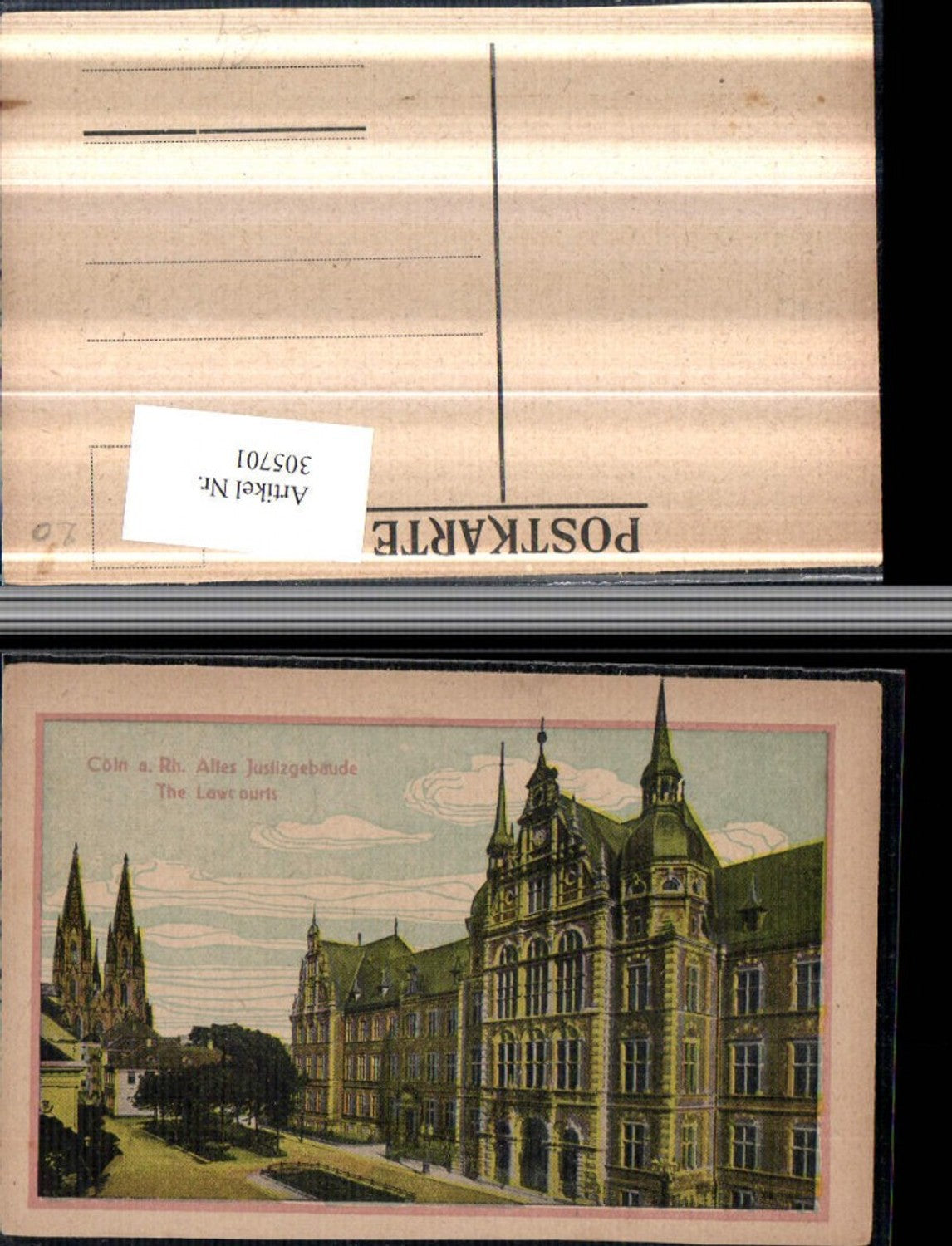 305701,Köln am Rhein Altes Justizgebäude