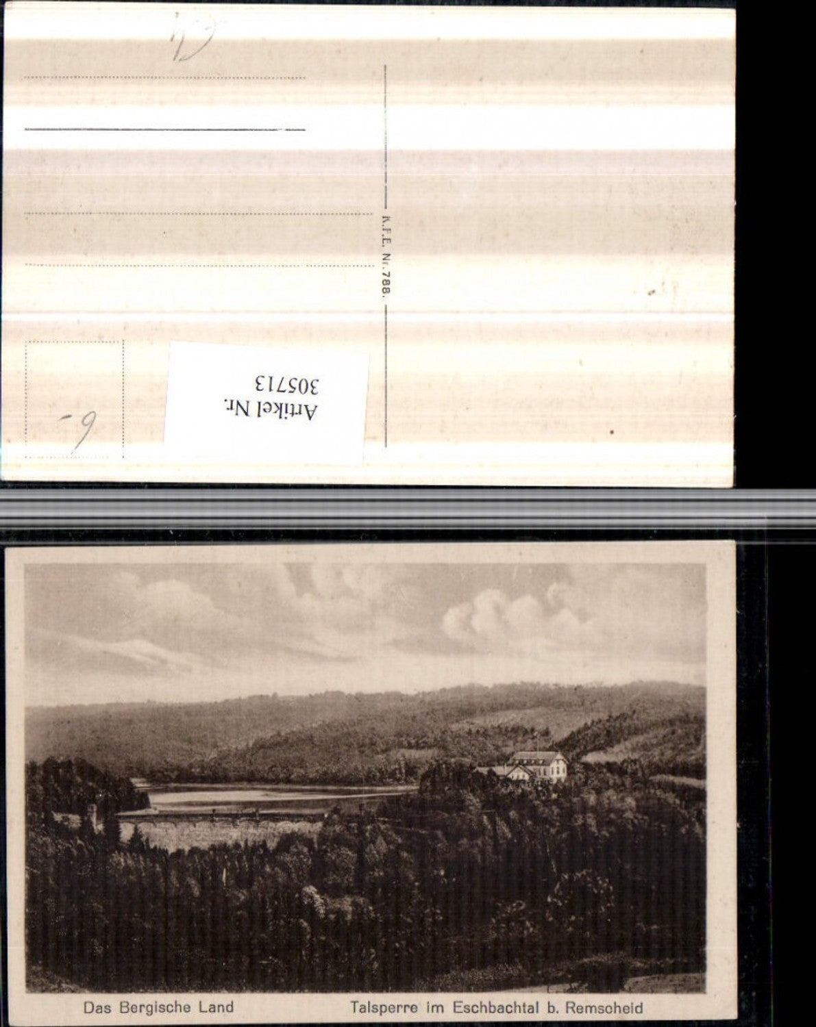 305713,Bergische Land Talsperre im Eschbachtal b. Remscheid