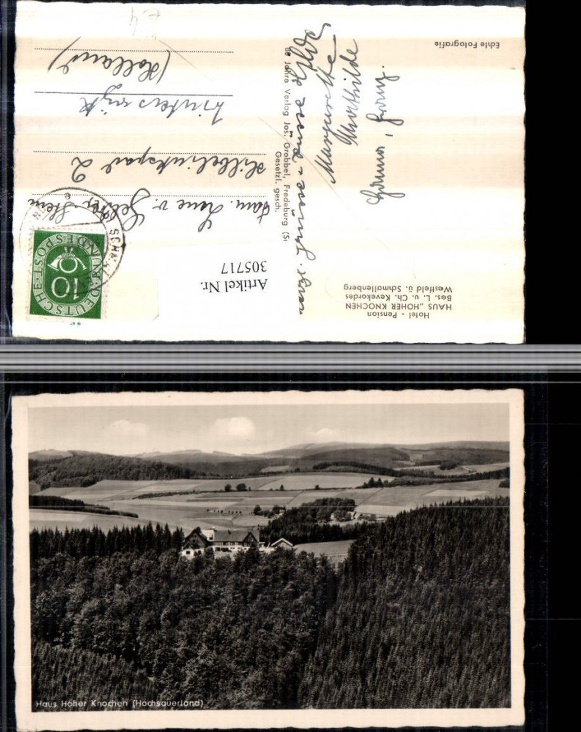 305717,Hotel Pension Haus Hoher Knochen b. Schmallenberg