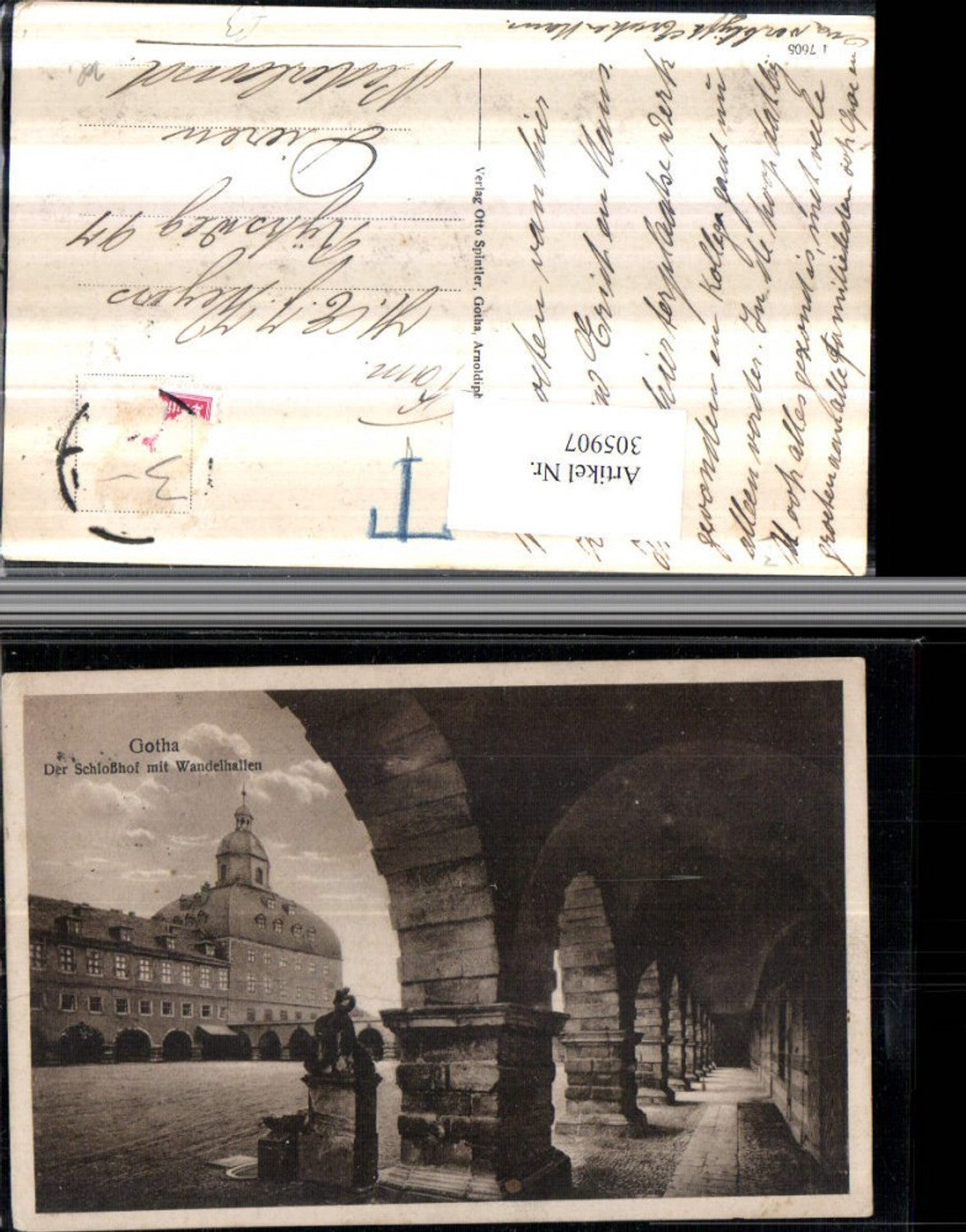 305907,Gotha Schlosshof m. Wandelhallen