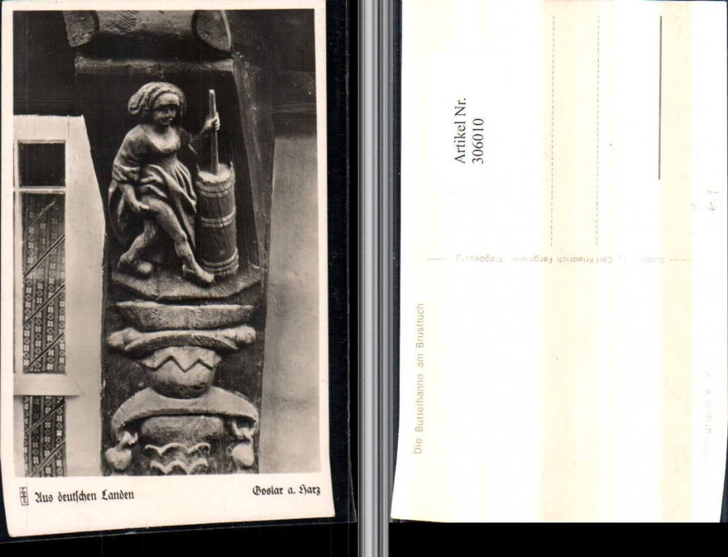 306010,Goslar am Harz Butterhanne am Brusttuch Butterfasspub Carl Friedrich 17