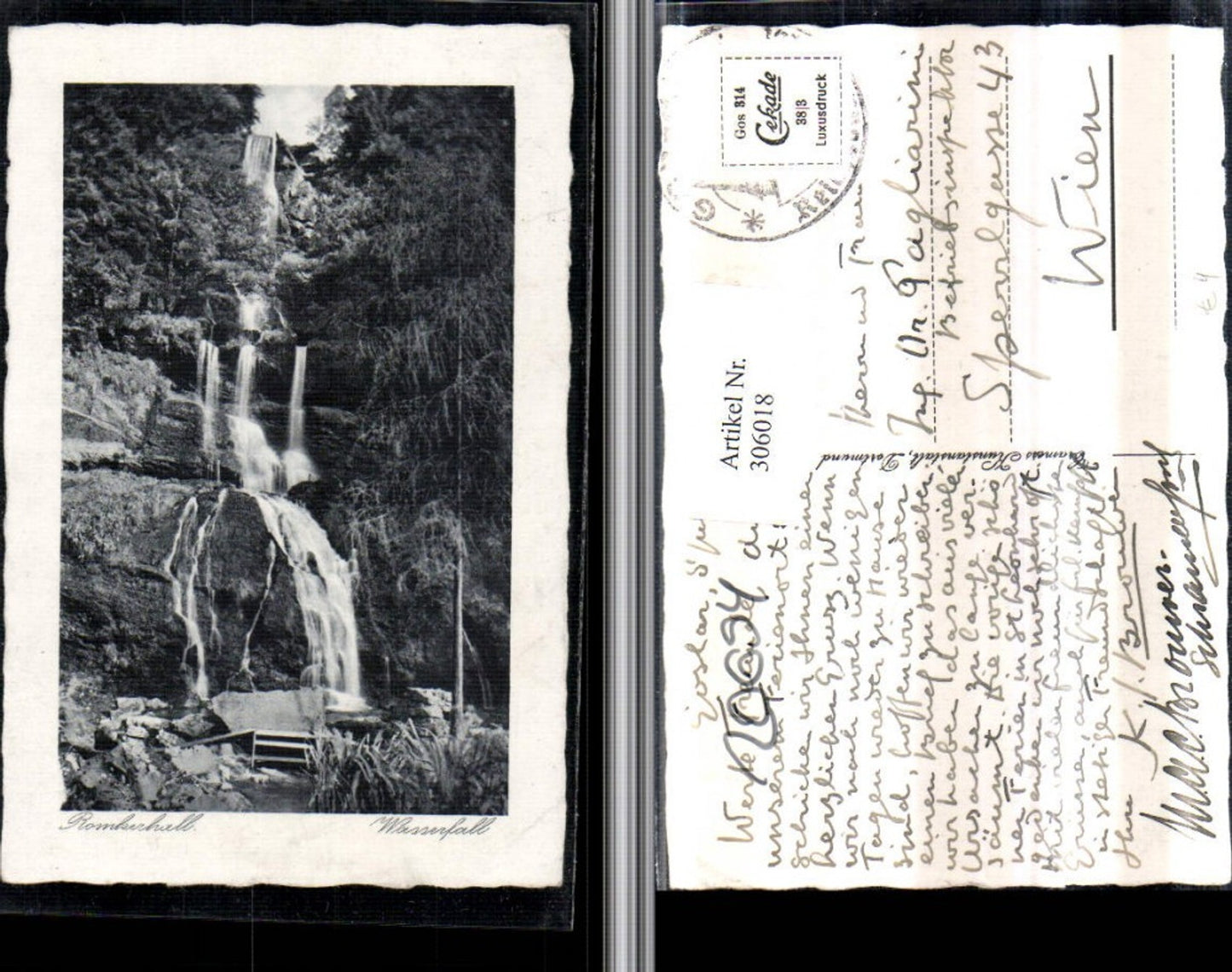 306018,Romkerhalle b. Goslar Wasserfall