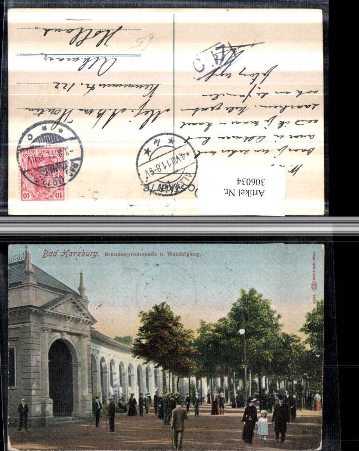 306034,Bad Harzburg Brunnenpromenade u. Wandelgang