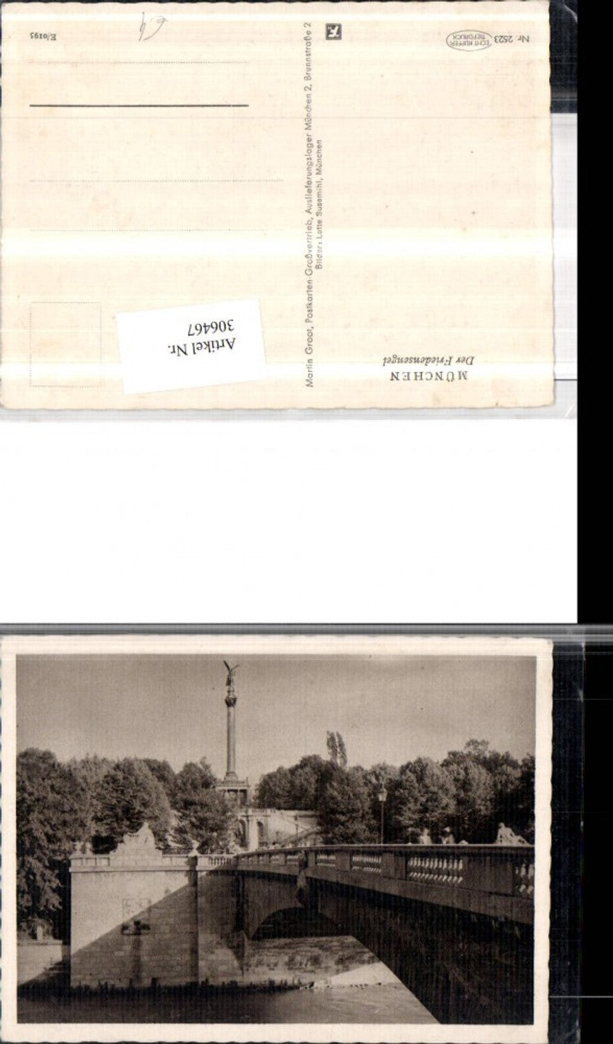 306467, Munich Peace Angel Column Bridge