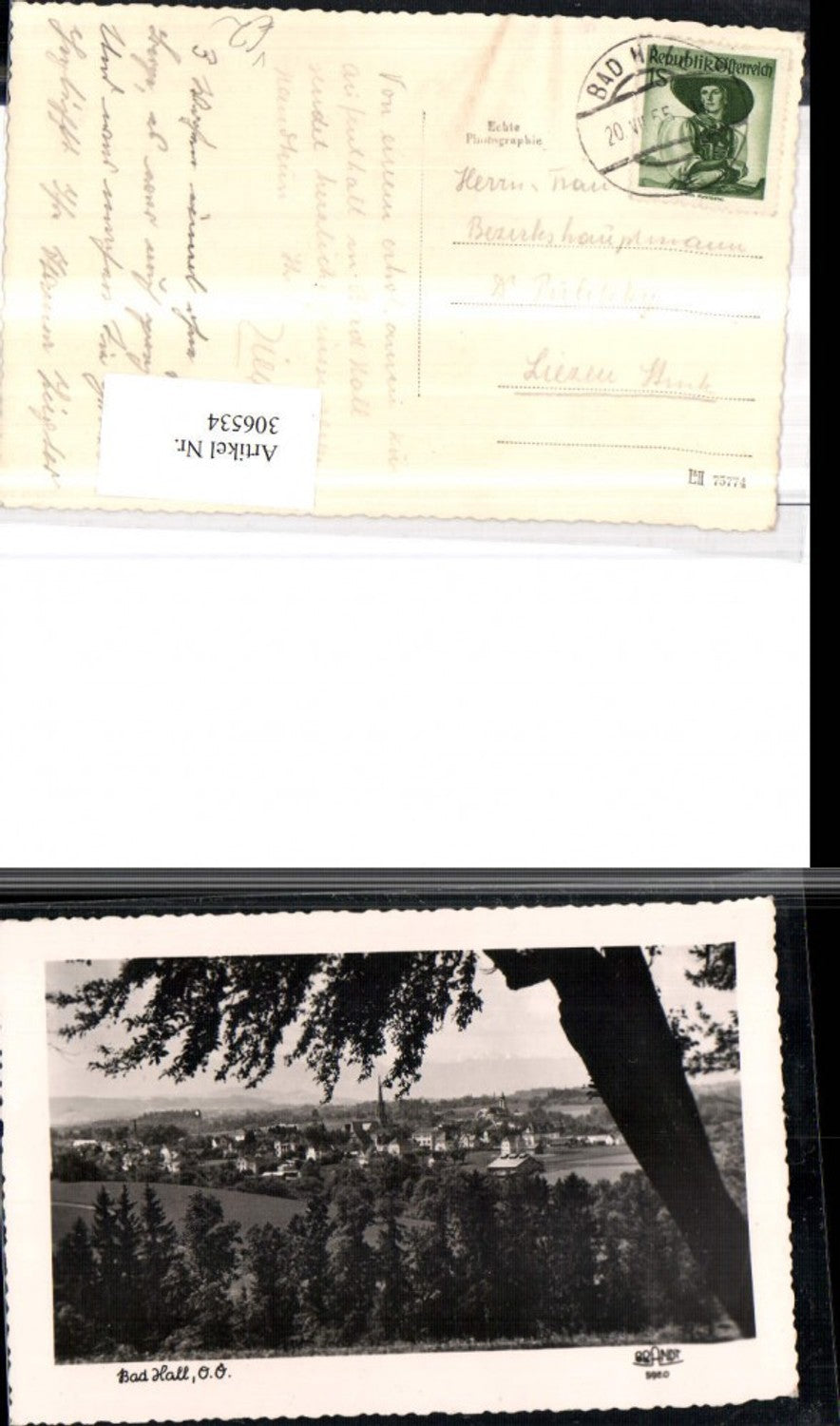 306534,Blick auf Bad Hall Totale pub F. E. Brandt 5920