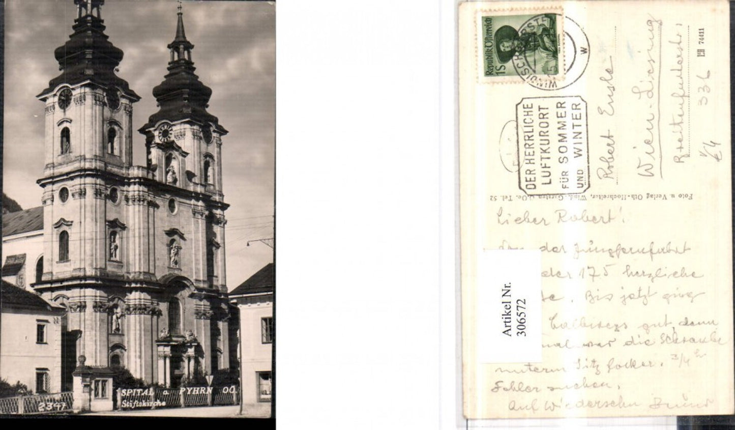 306572,Spital am Pyhrn Stiftskirche Kirche pub Foto Oth 2347