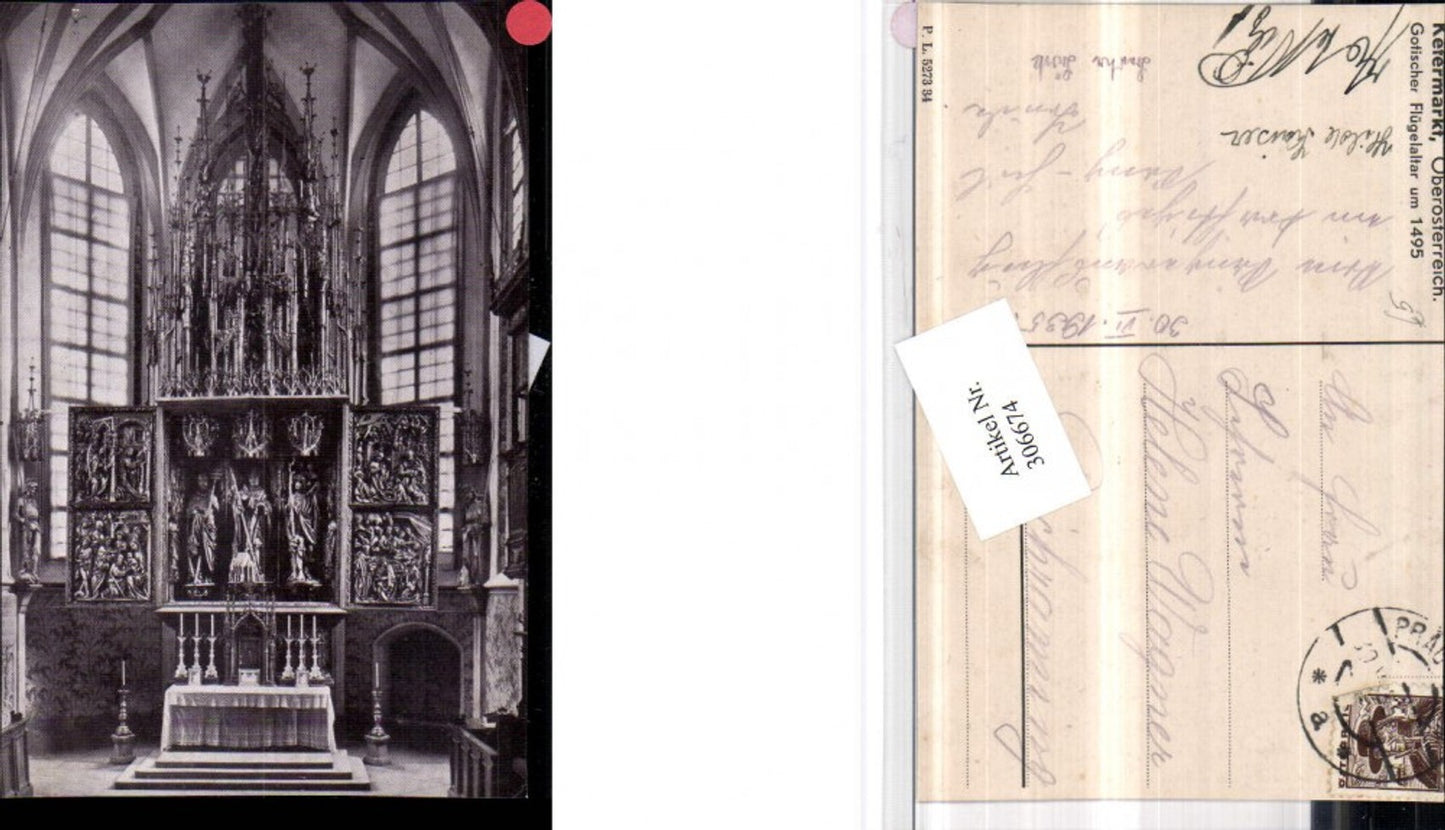 306674,Kefermarkt Kirche Innenansicht Flügelaltar