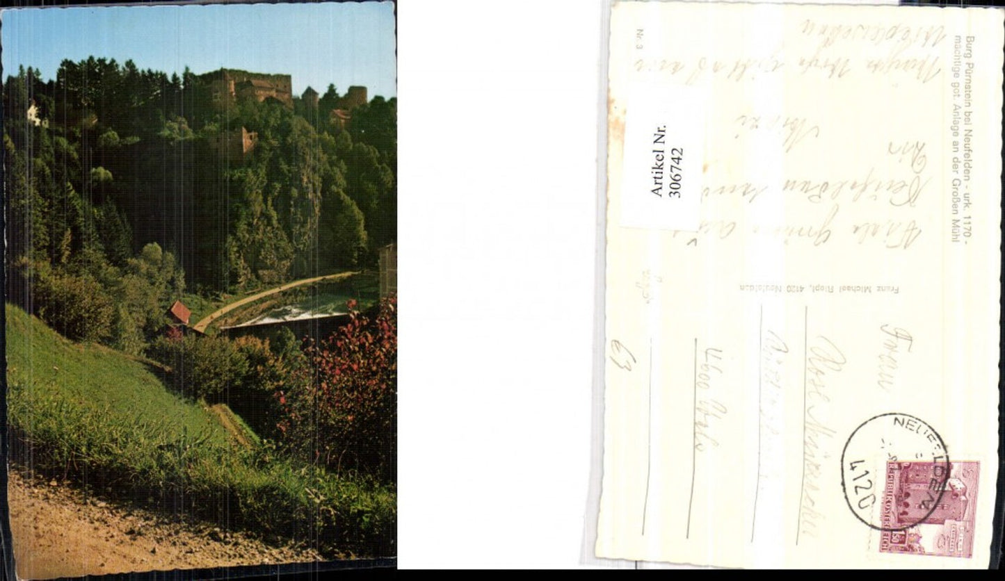 306742, Pürnstein Castle b. Neufelden