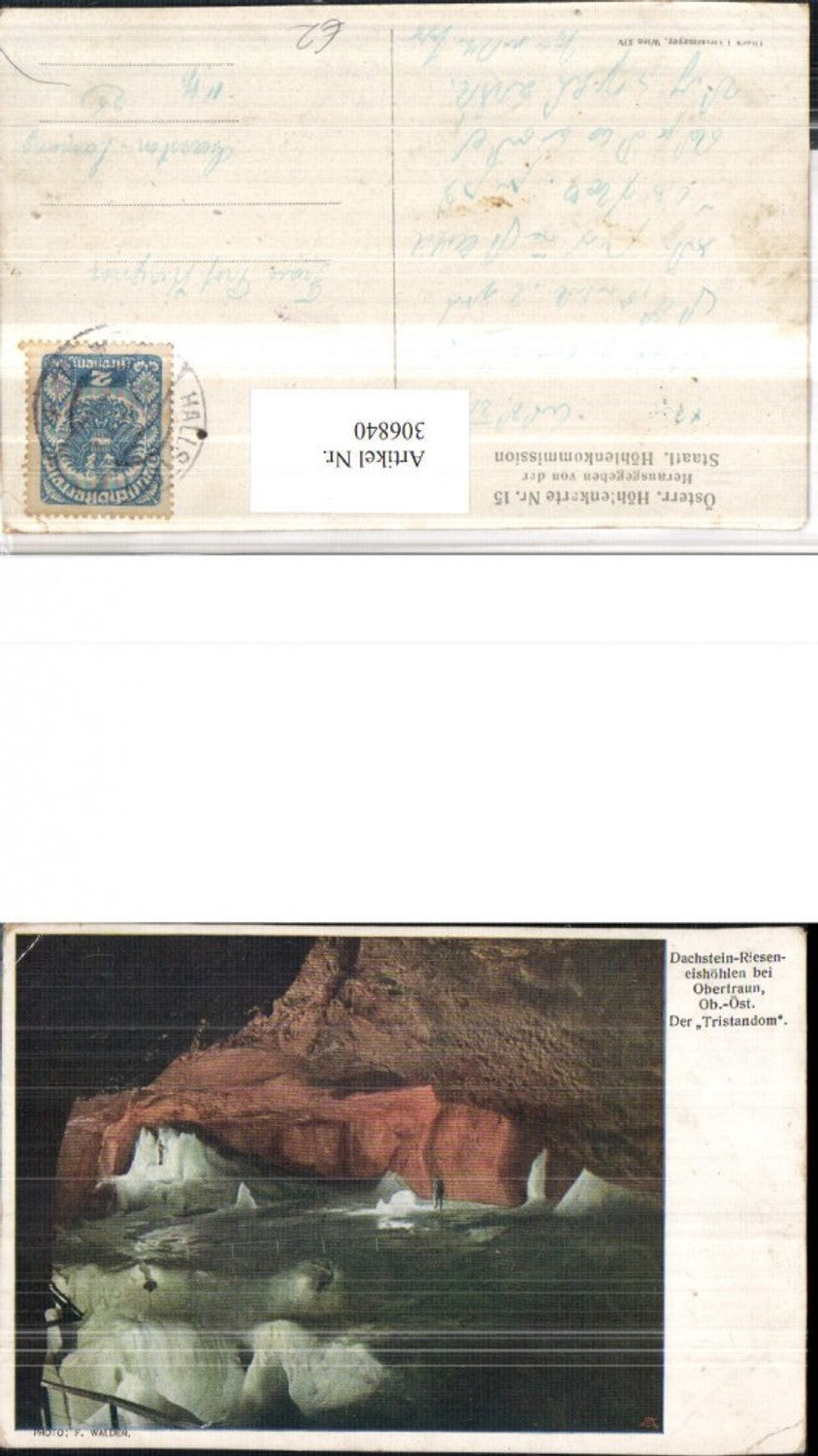 306840,Dachstein Rieseneishöhle b. Obertraun Der Tristandom