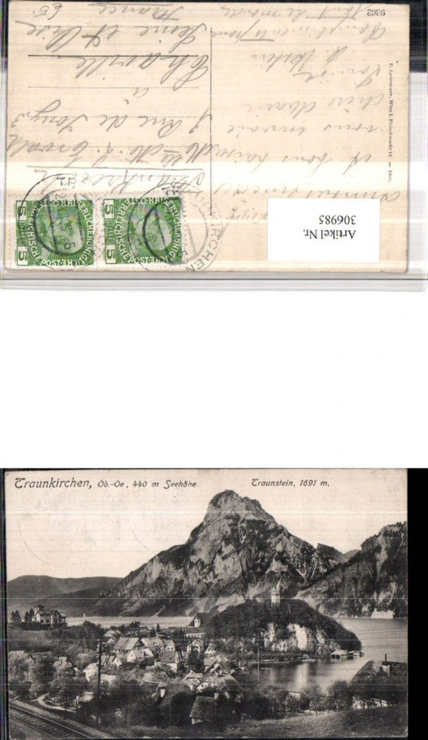 306985,Traunkirchen Totale m. Traunstein