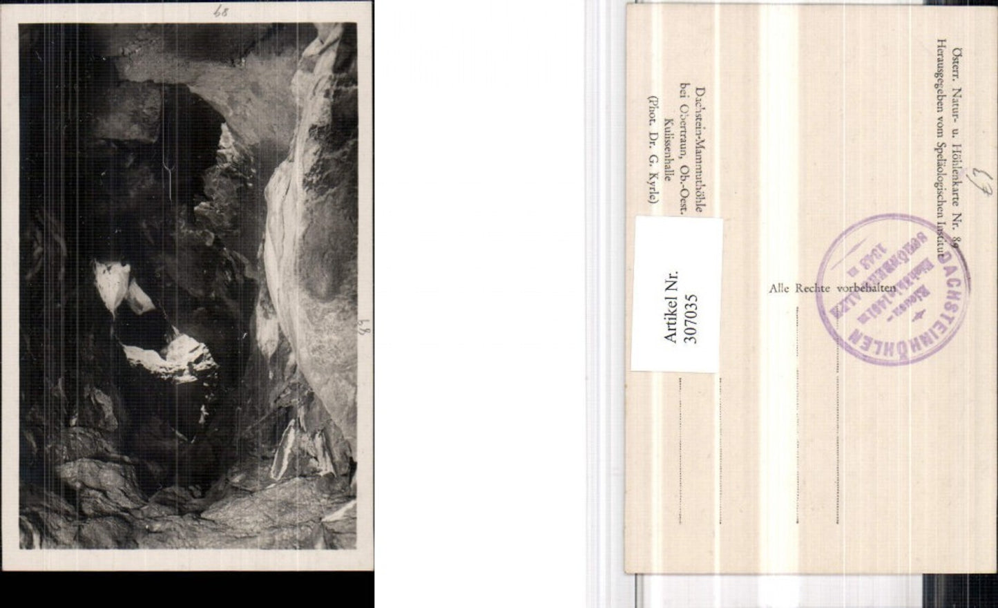 307035,Dachstein Mammuthöhle b. Obertraun Kulissenhalle
