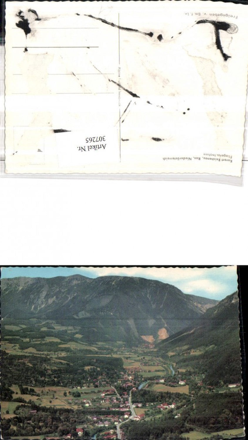 307265,Reichenau an d. Rax Totale Fliegeraufnahme pub Alpine Luftbild