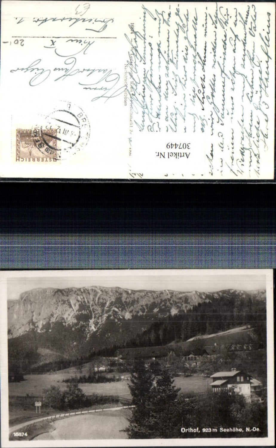 307449,Orthof am Semmering Bergkulisse