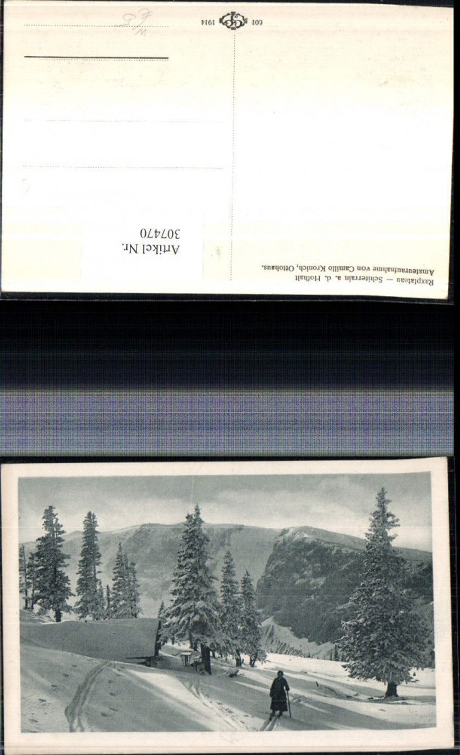 307470,Raxplateau Skiterrain auf d. Hofhalt b. Reichenau Bergkulisse Winterbild
