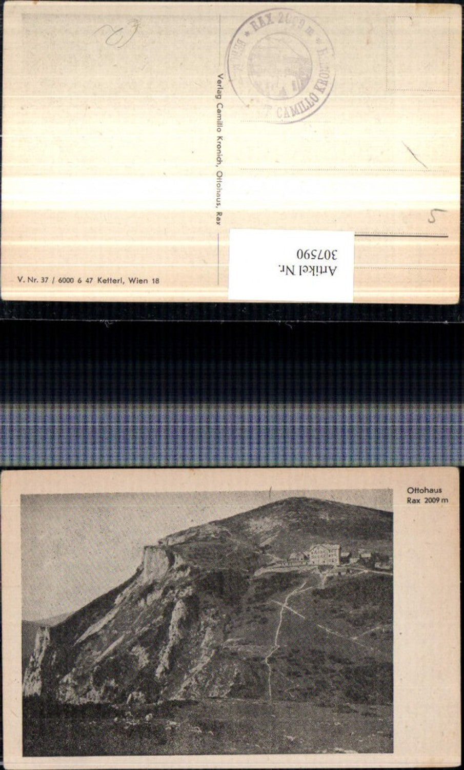 307590,Rax Ottohaus Berghütte b. Reichenau