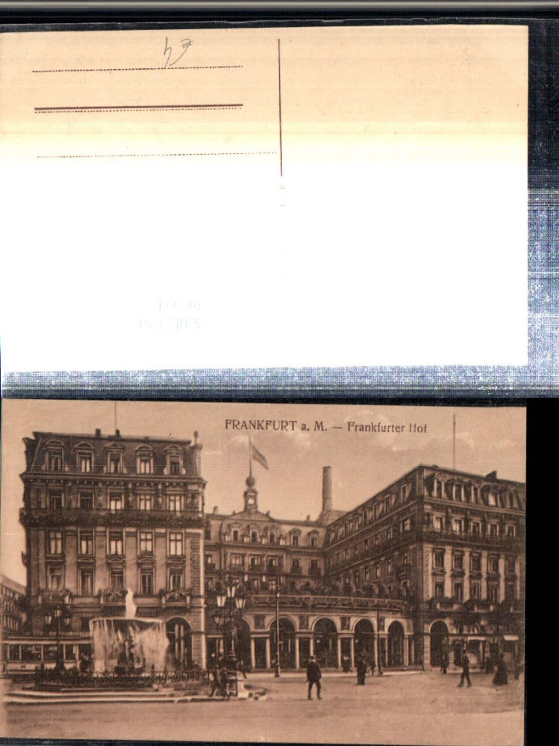 307951,Frankfurt am Main Hotel Frankfurter Hof Brunnen