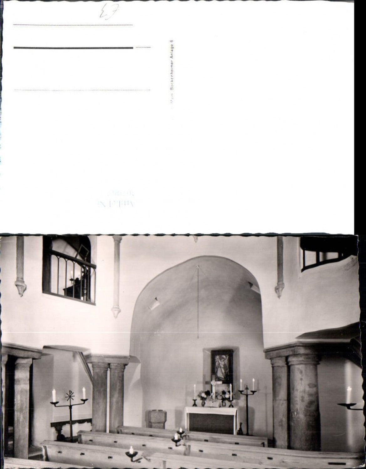 307967,Weilburg an d. Lahn Heiliggrabkapelle Kapelle Innenansicht