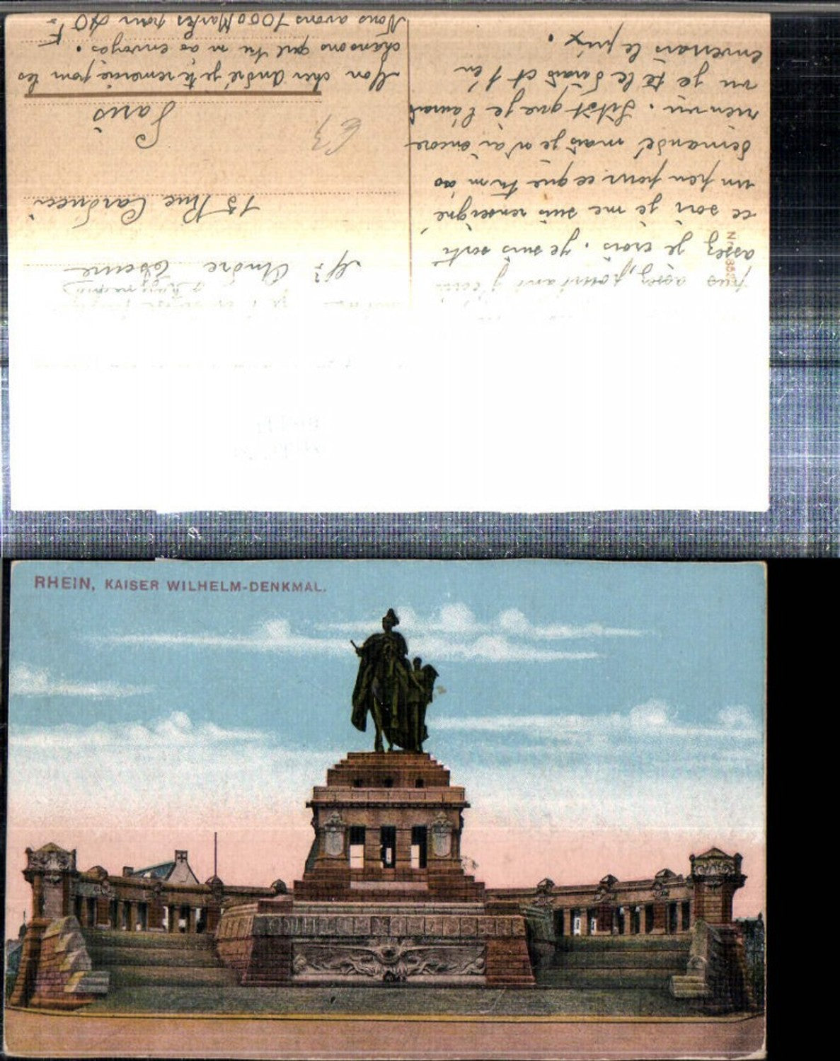 308143,Koblenz am Rhein Kaiser Wilhelm-Denkmal am Deutschen Eck