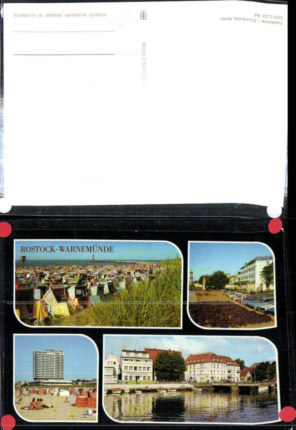308160,Rostock Warnemünde Strand Strandkörbe Strandhotel Neptun Gaststätte Mehrbildkarte