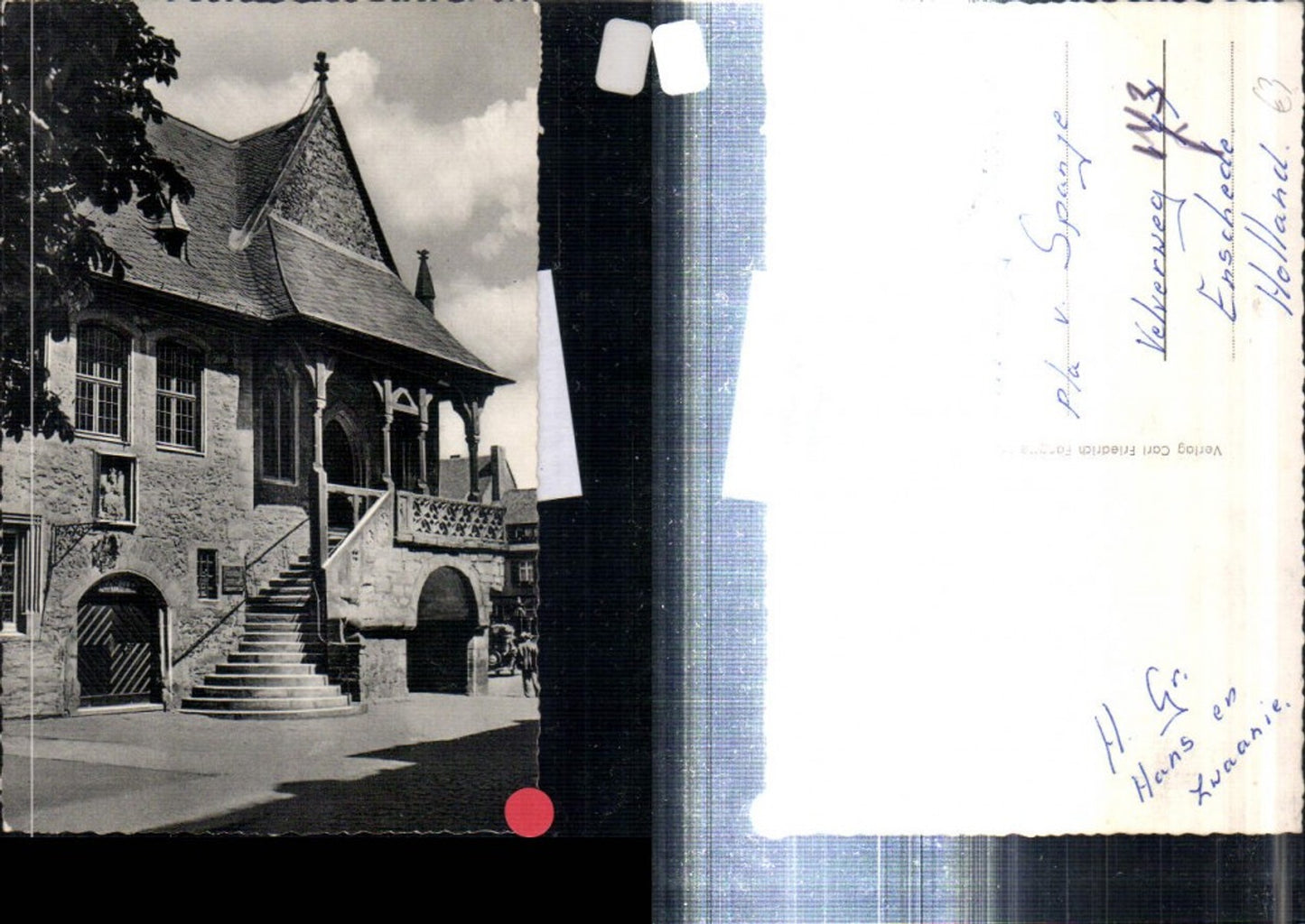 308186,Goslar am Harz Rathaus Rathauserker