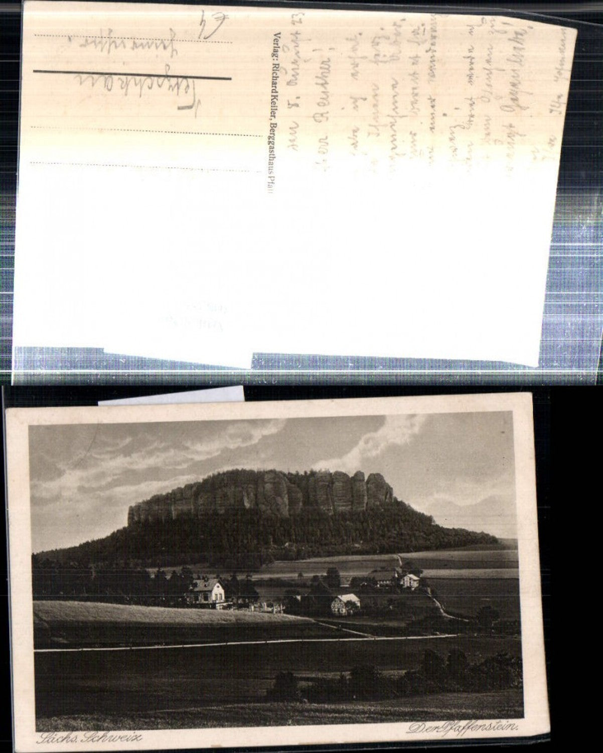 308255,Sächsische Schweiz Der Pfaffenstein b. Königstein