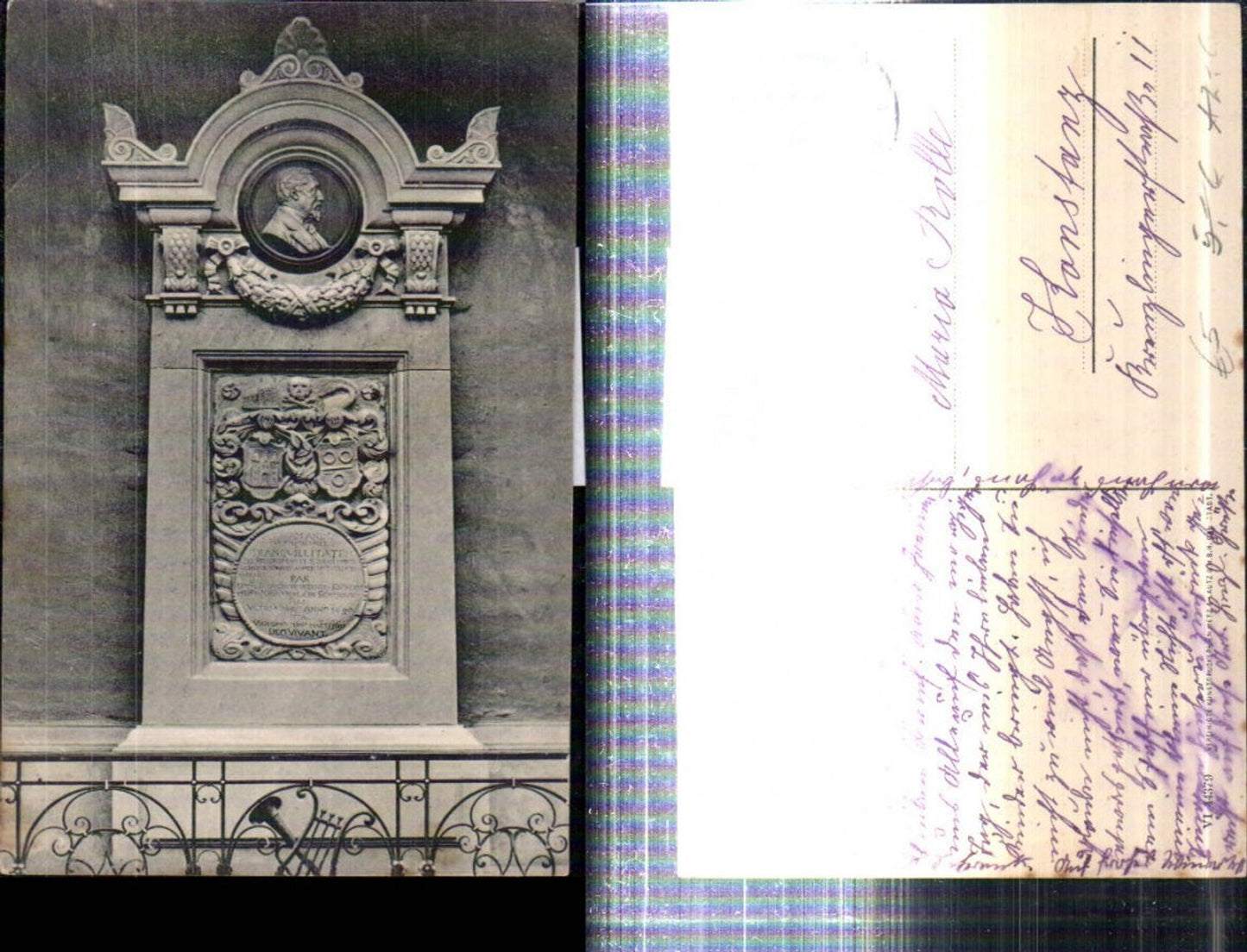 308269,Säckingen Grabdenkmal v. Werner Kirchhofer u. Frau