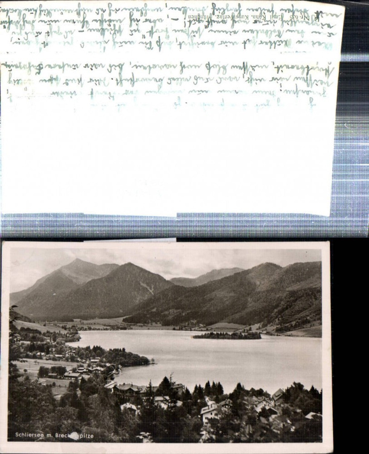 308454,Schliersee Totale m. Brecherspitze Bergkulisse