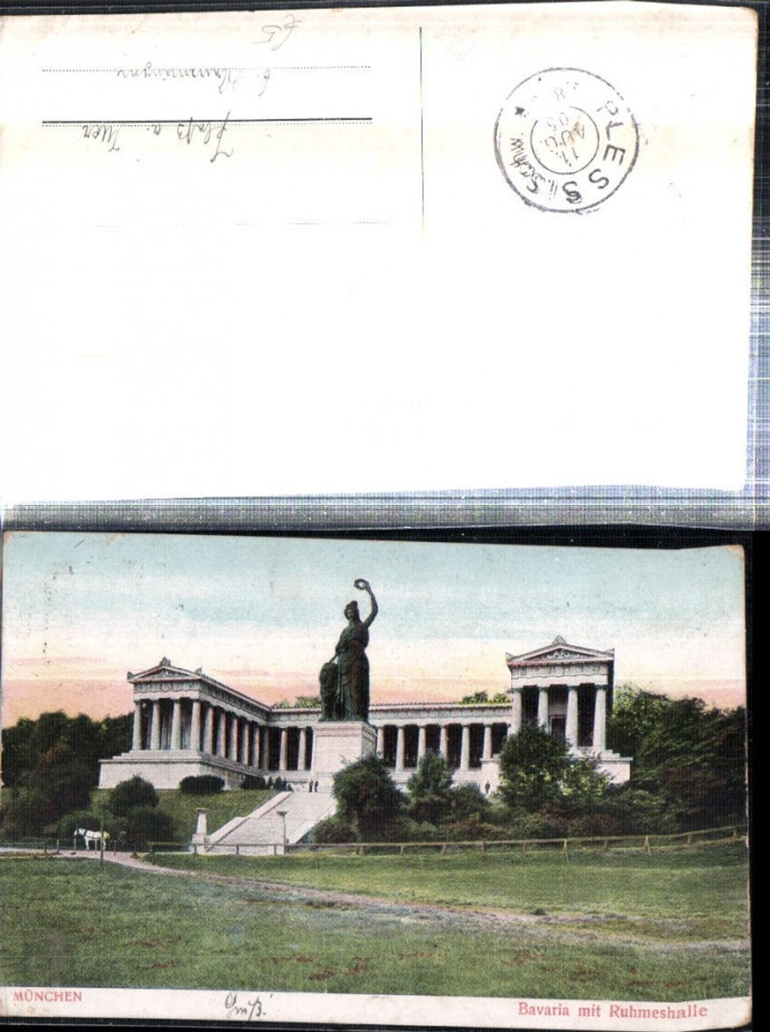 308489,München Bavaria m. Ruhmeshalle