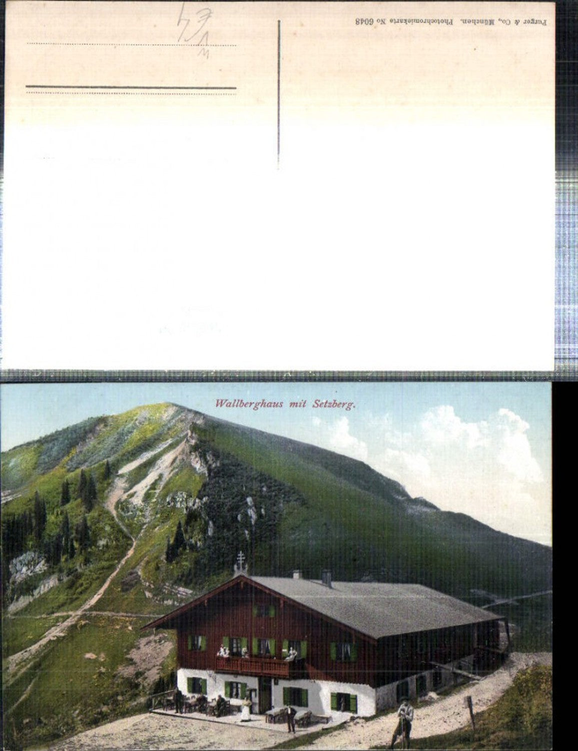 308566,Wallberghaus Berghütte b. Tegernsee m. Setzberg pub Purger & Co 6048