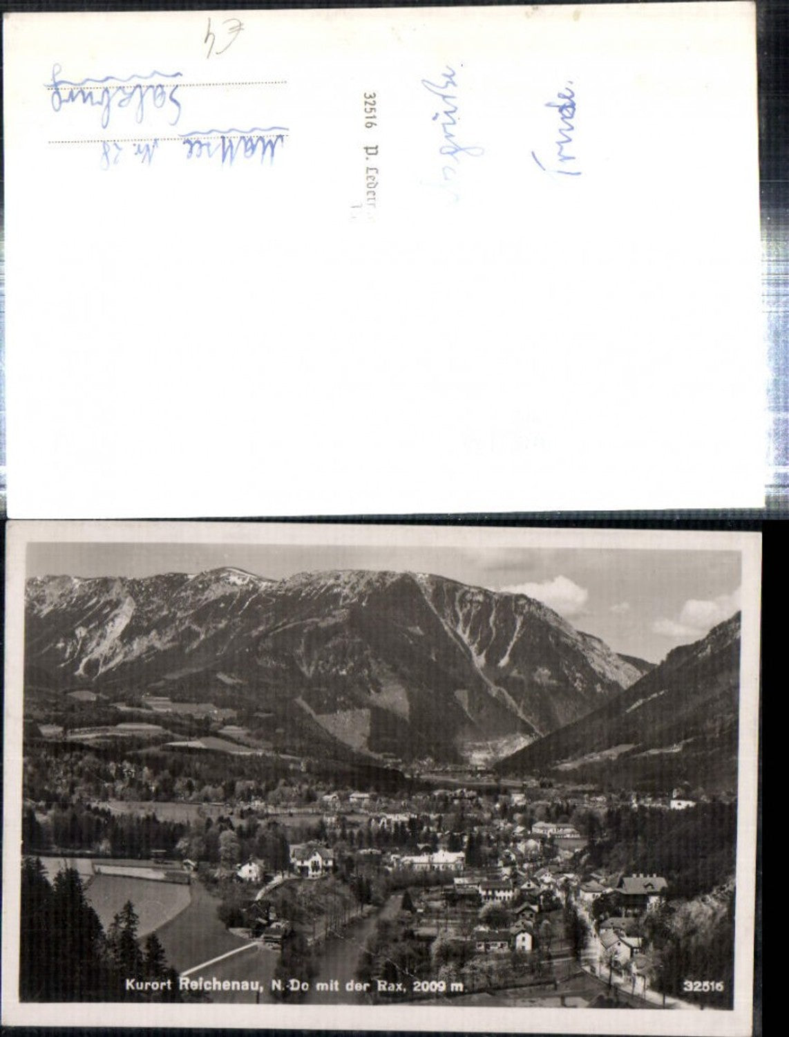 308655,Reichenau an d. Rax Totale m. Rax Bergkulisse