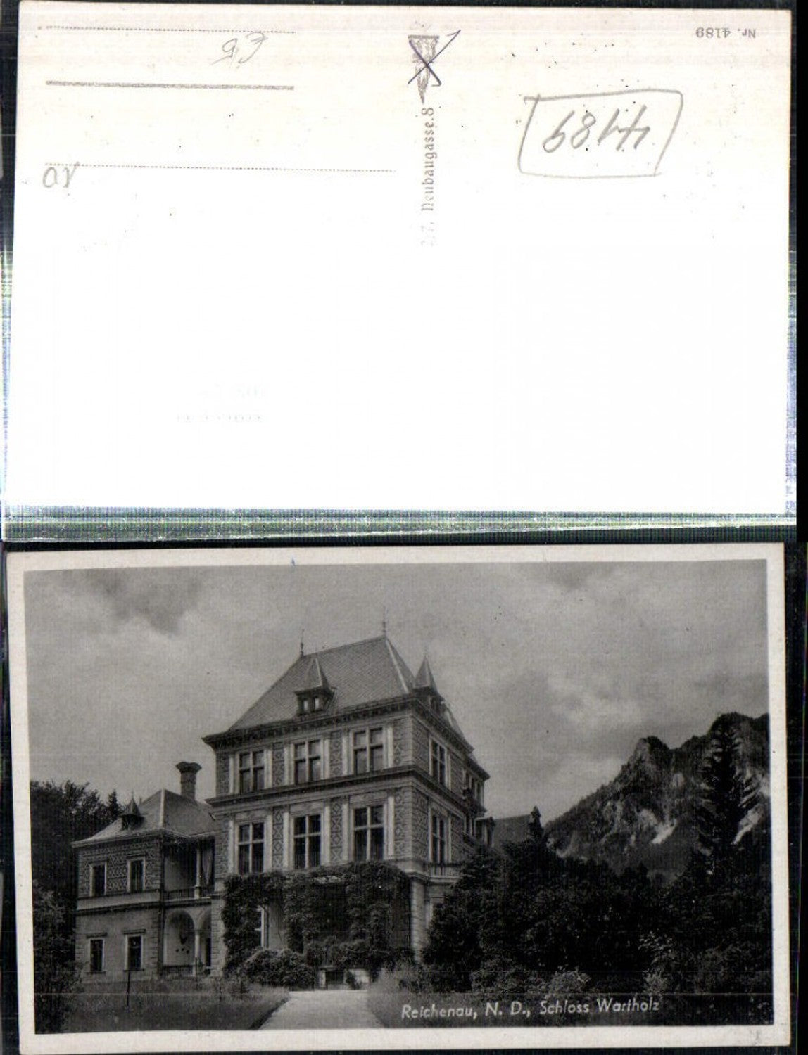 308715, Reichenau an der Rax, Wartholz Castle
