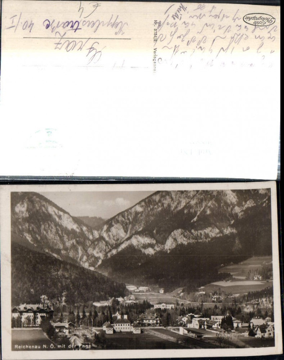 308895,Reichenau an d. Rax Teilansicht m. d. Enge