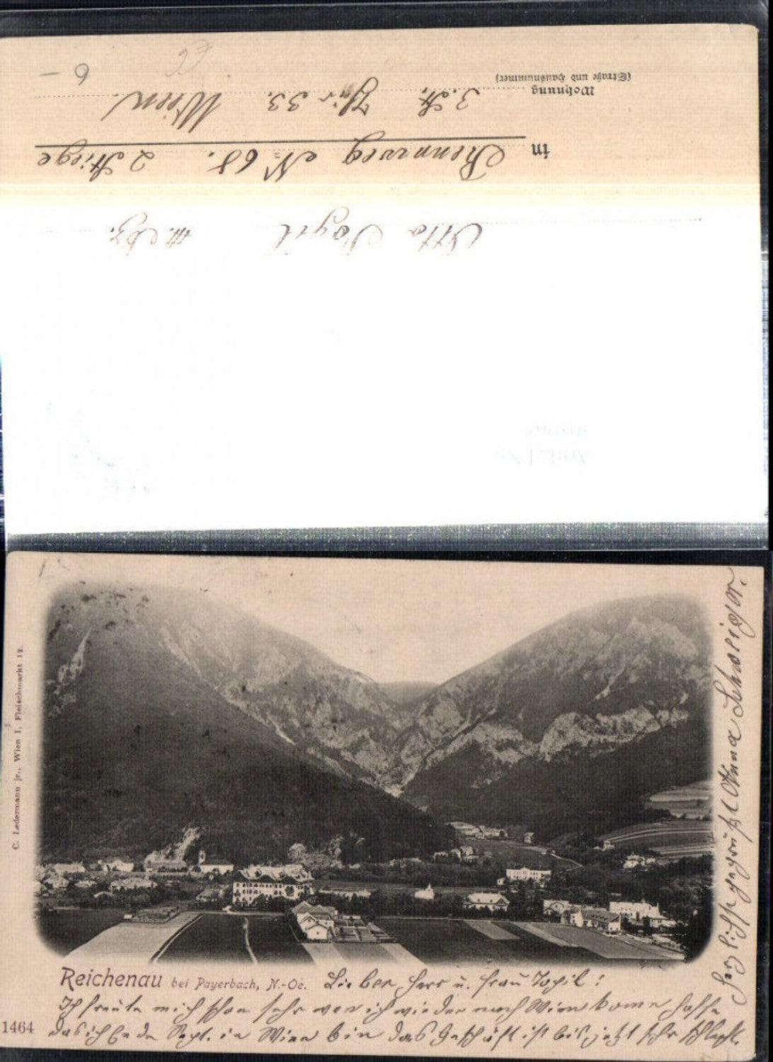 308965,Reichenau an d. Rax b. Payerbach Teilansicht