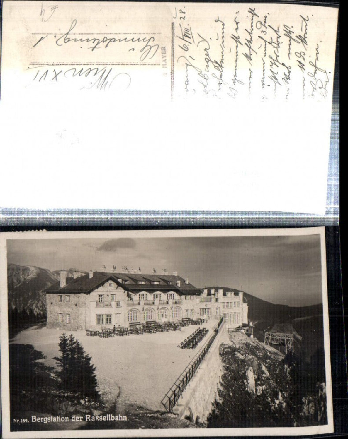 309065, Mountain station of the Rax cable car near Reichenau