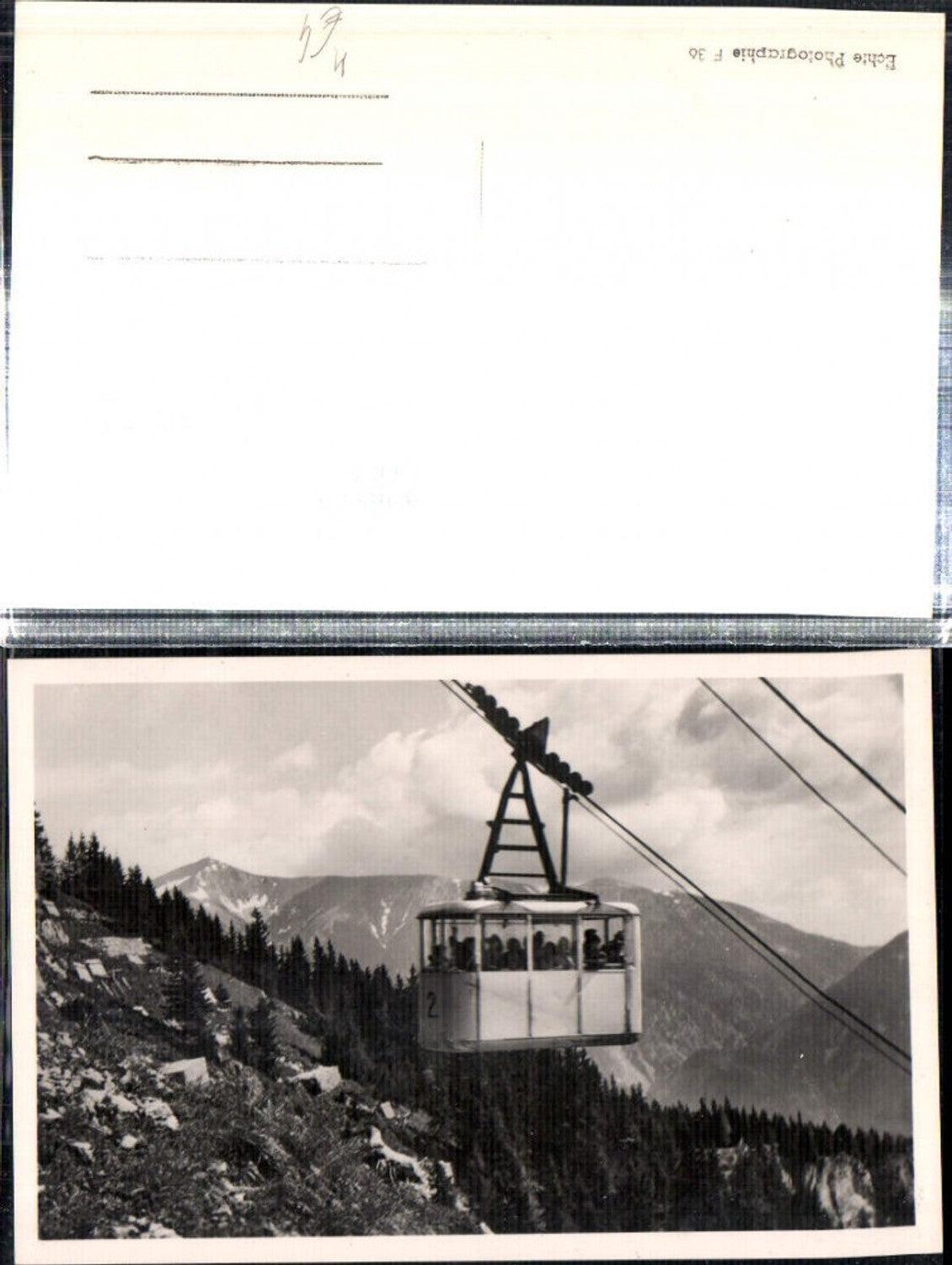 309137,Raxbahn Seilbahn b. Reichenau Bergkulisse