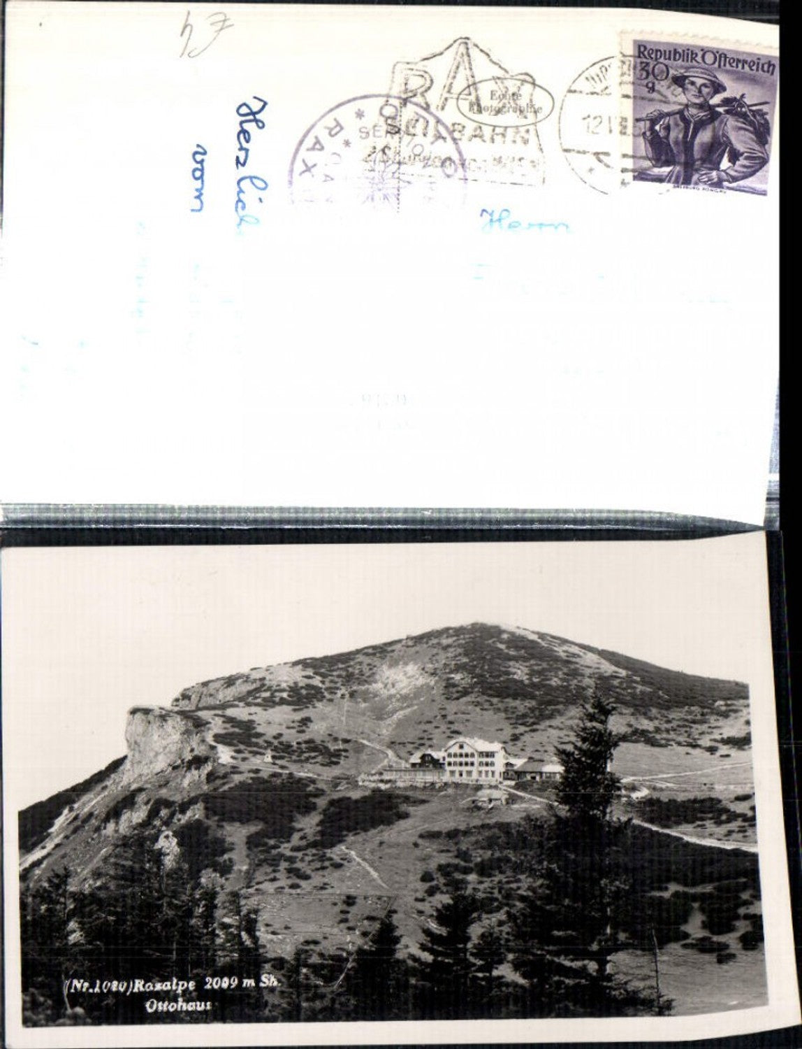 309162,Raxalpe Ottohaus Berghütte b. Reichenau