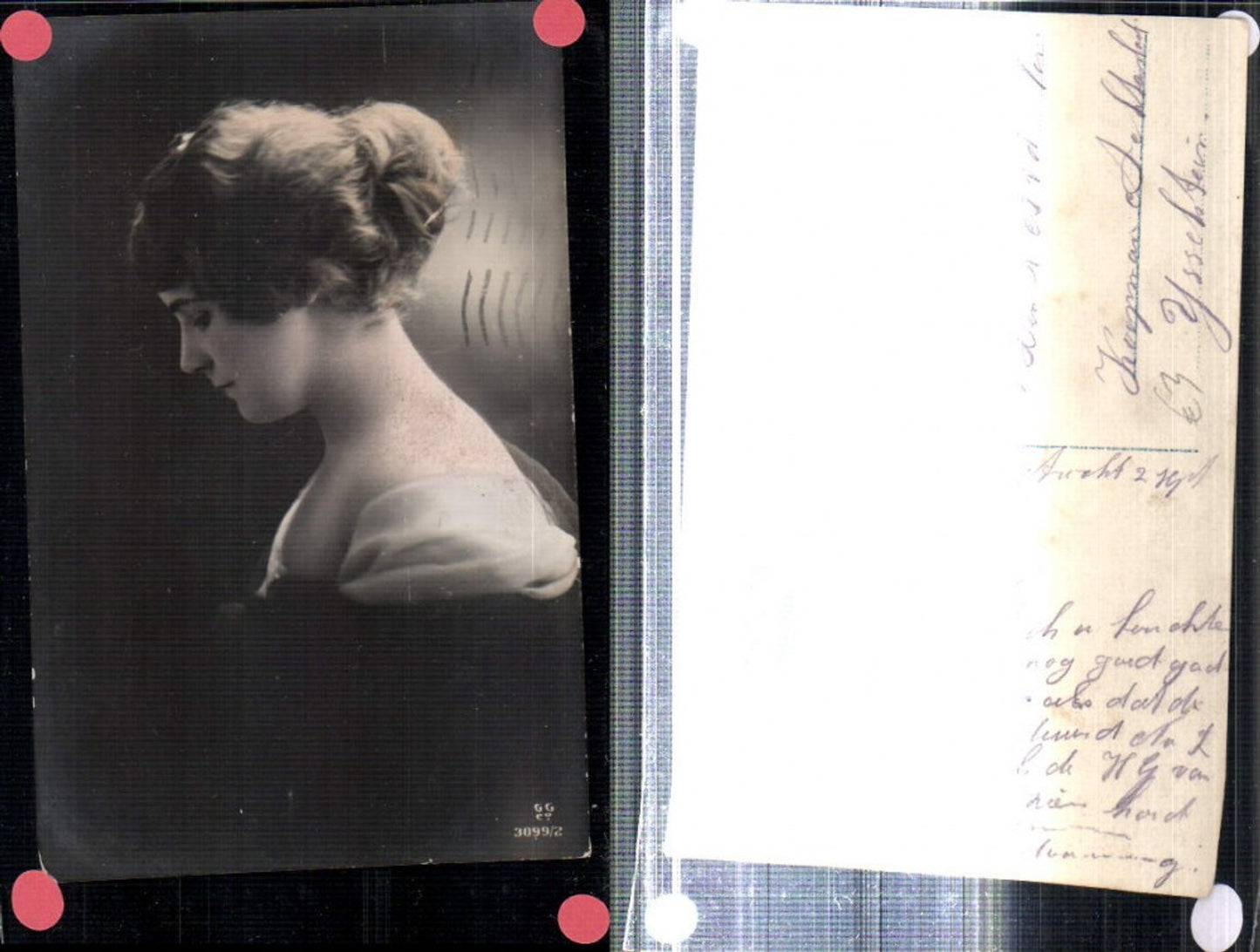 309200,Frau Seitenportrait Portrait