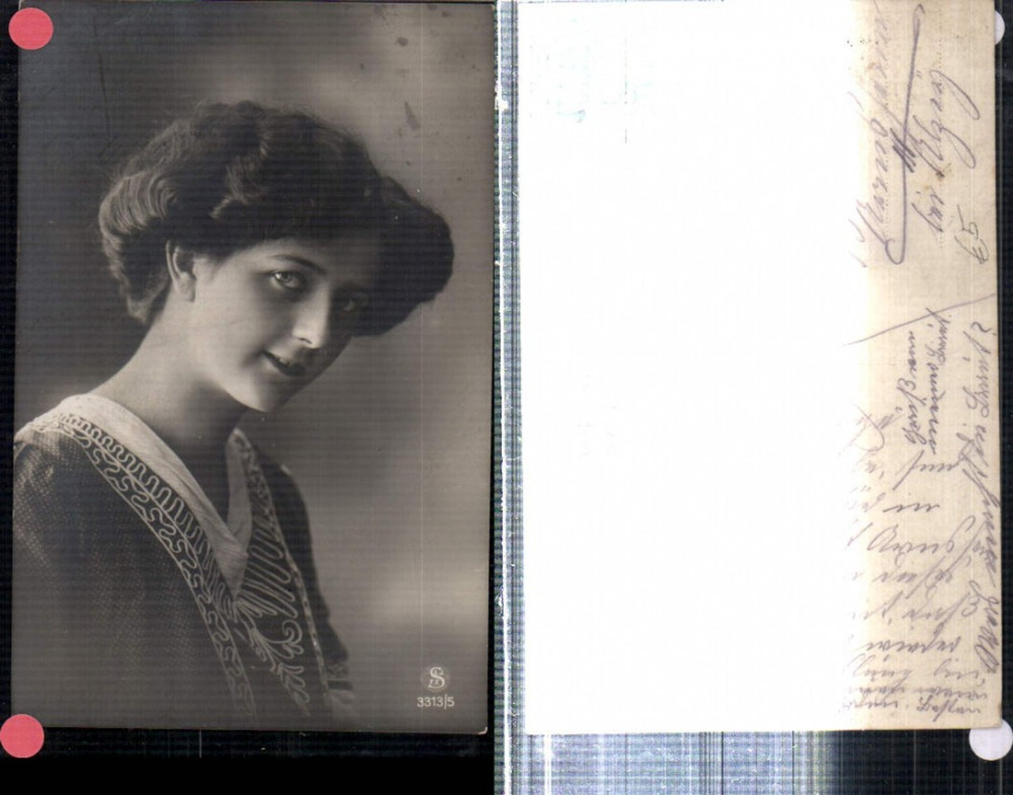 309226,Foto AK Frau Portrait