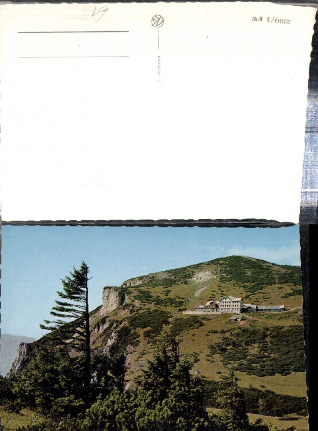 309371, Raxalpe Ottohaus mountain hut near Reichenau