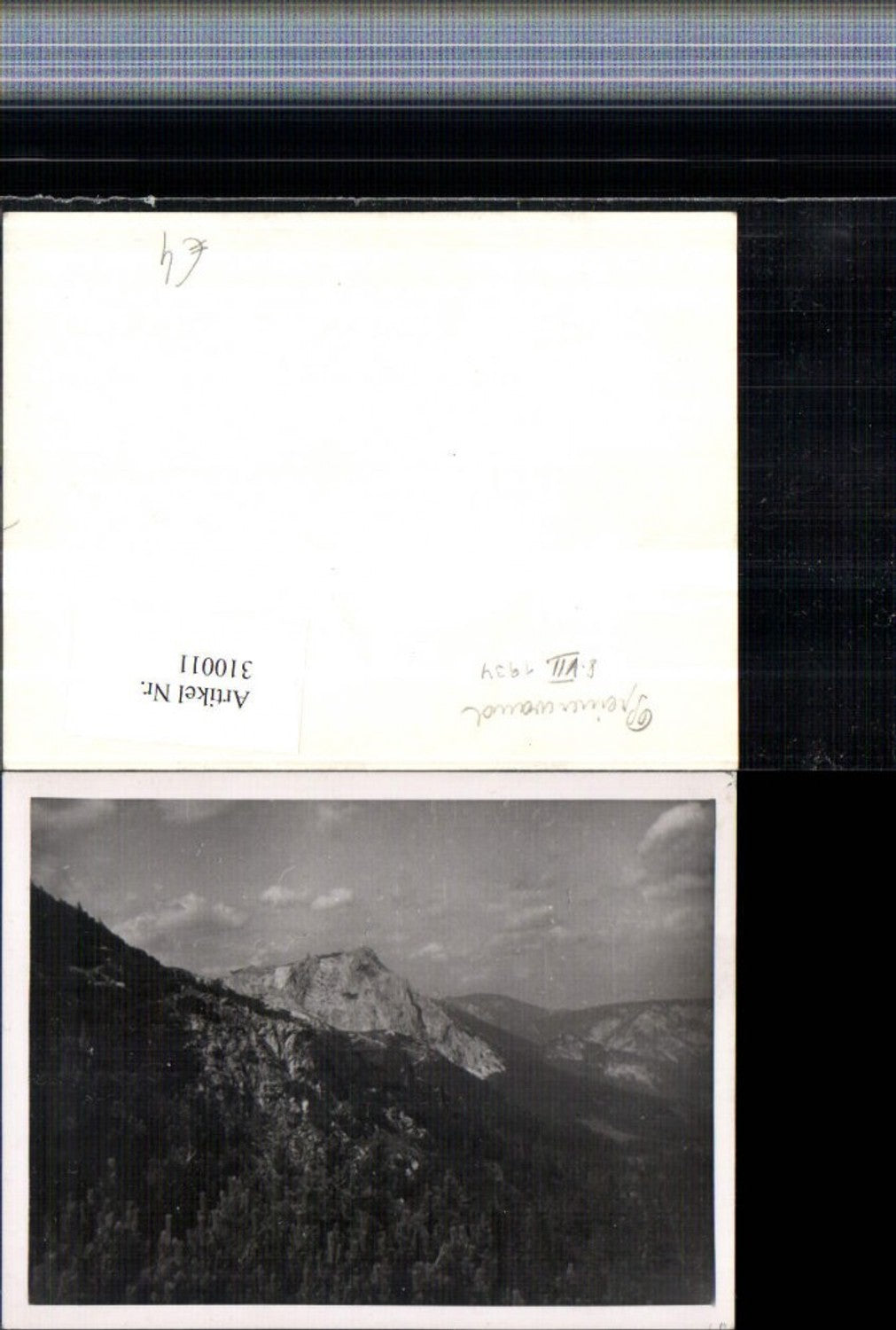 310011,Foto Preinerwand b. Prein an d. Rax Bergkulisse 1934
