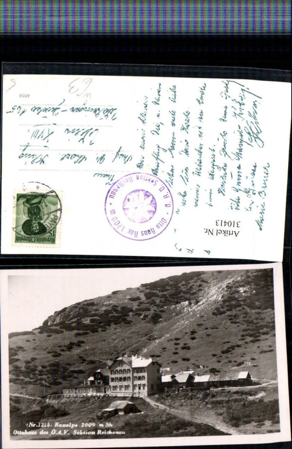 310413,Raxalpe Ottohaus Berghütte b. Reichenau