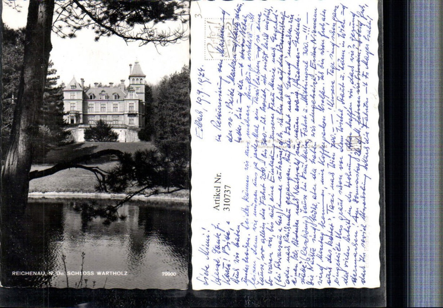310737,Reichenau an d. Rax Schloss Wartholz