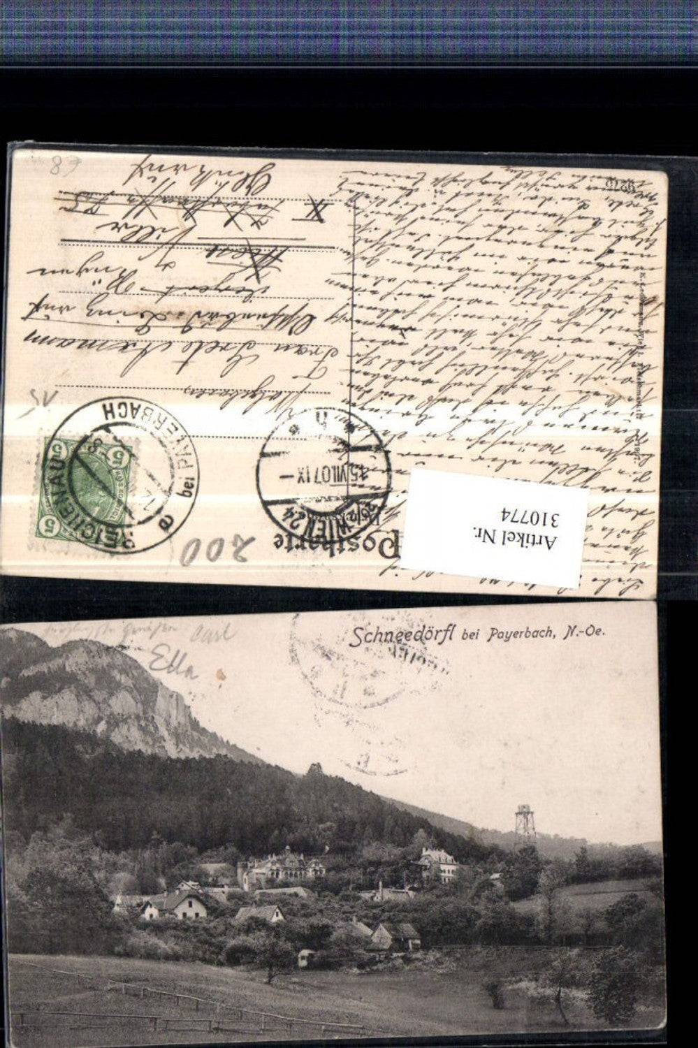 310774,Schneedörfl b. Payerbach Totale